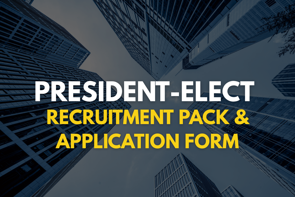 President Elect â Closing date 22 October 2026