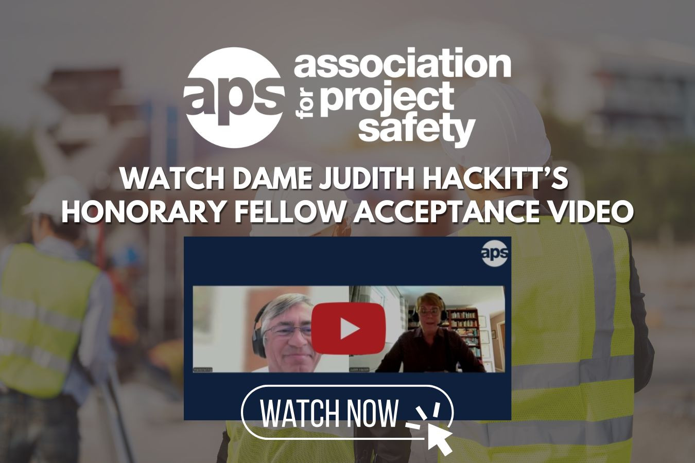 Video: Dame Judith Hackitt accepts Honorary Fellowship