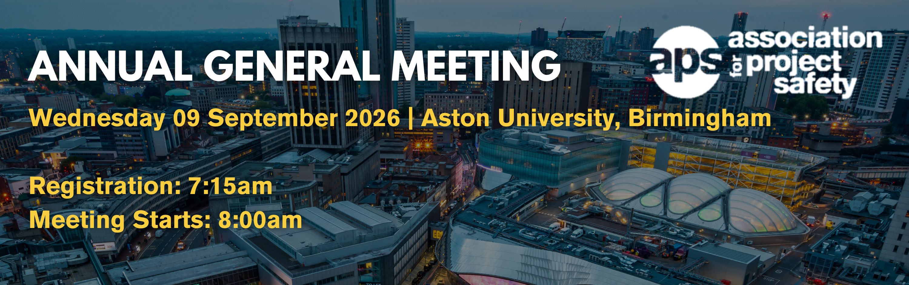APS Annual General Meeting 2026